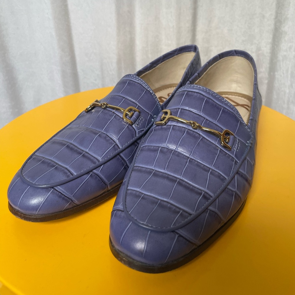 Sam Edelman Loraine Loafers, Purple, Size 7 - Picture 2 of 5